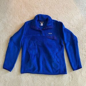 BLUE PATAGONIA SYNCHILLA QUARTER SNAP